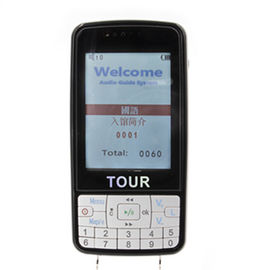 Handheld Audio Tour Guide Device , Digital Audio Guides For Museums