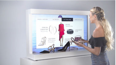Customized Interactive Showcase Interactive Display Case For Shopping And Museum