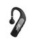 black color bone conduction bluetooth tour guide  headphone system for travel agency