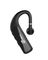 black color bone conduction bluetooth tour guide  headphone system for travel agency